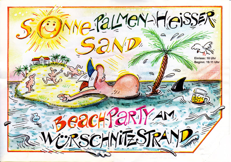 WCC - 2006 / 2007 - Sonne, Palmen, heißer Sand - Beachparty am Würschnitzstrand