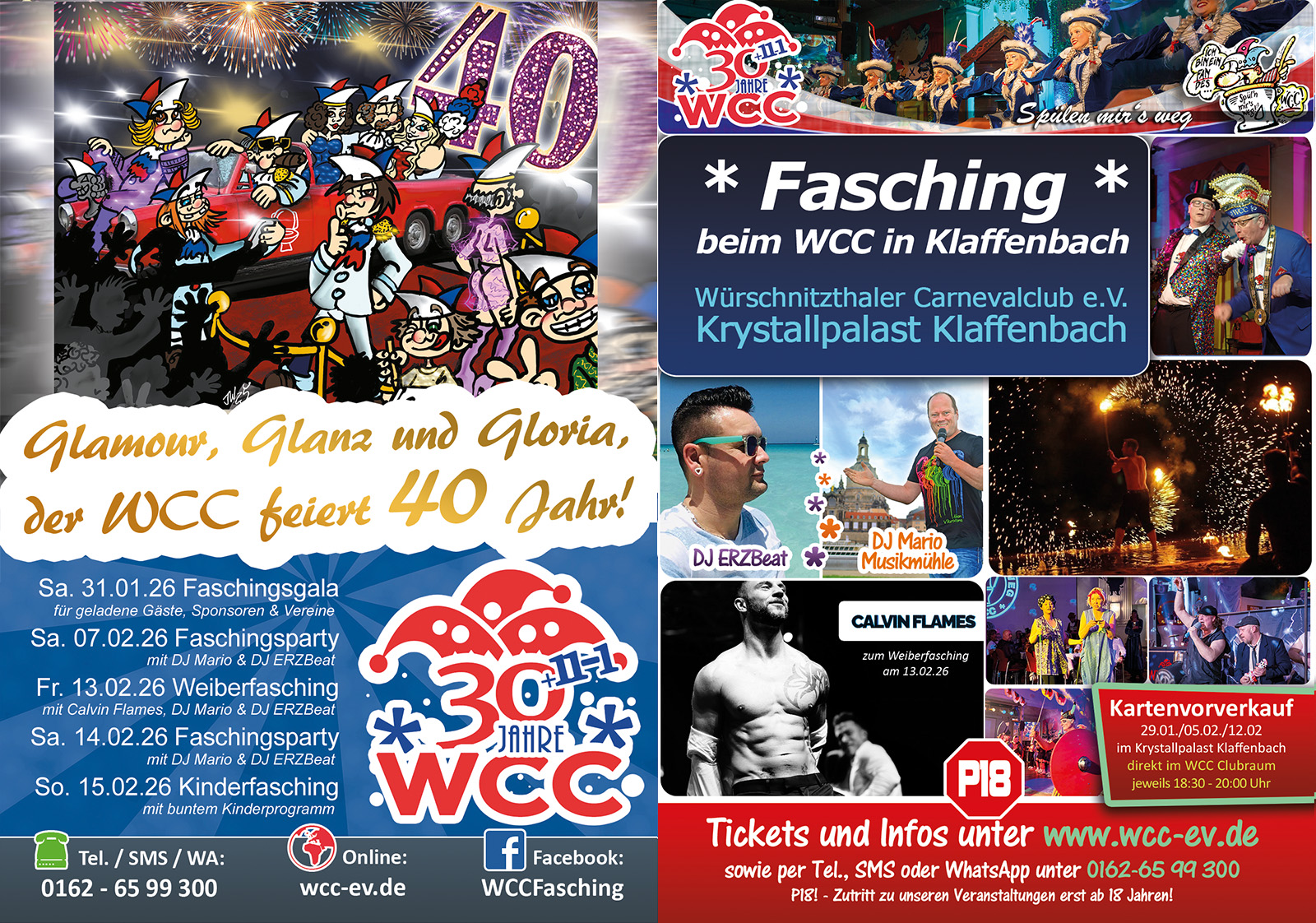 WCC Fasching Klaffenbach